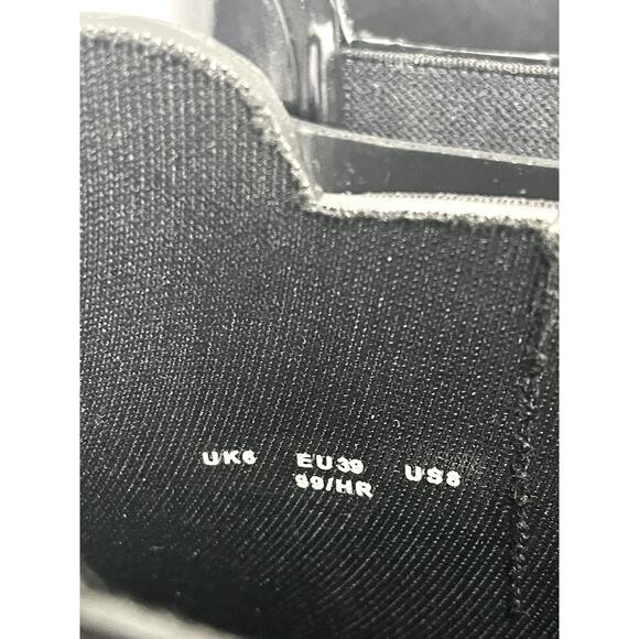 Hunter Refined Gloss Quilt Chelsea boots in black, size 8 - Picture 2 of 13